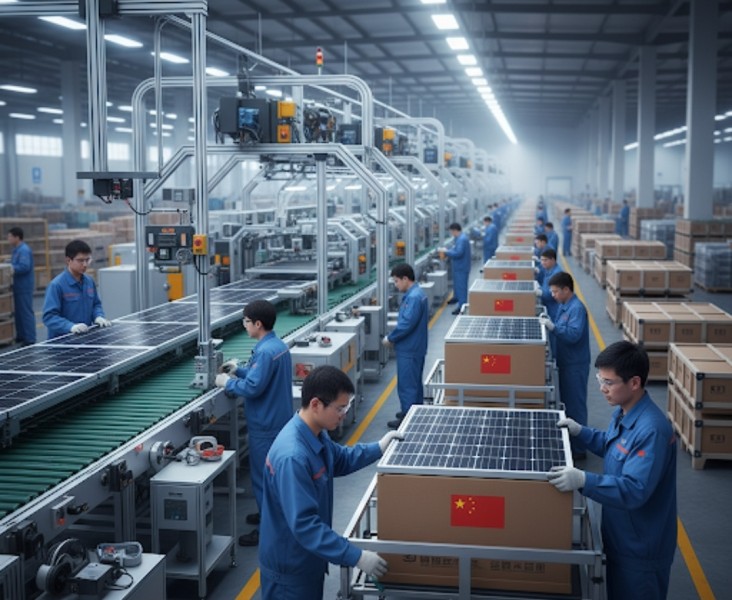 Impor Panel Surya China Bikin Produk Lokal Gigit Jari