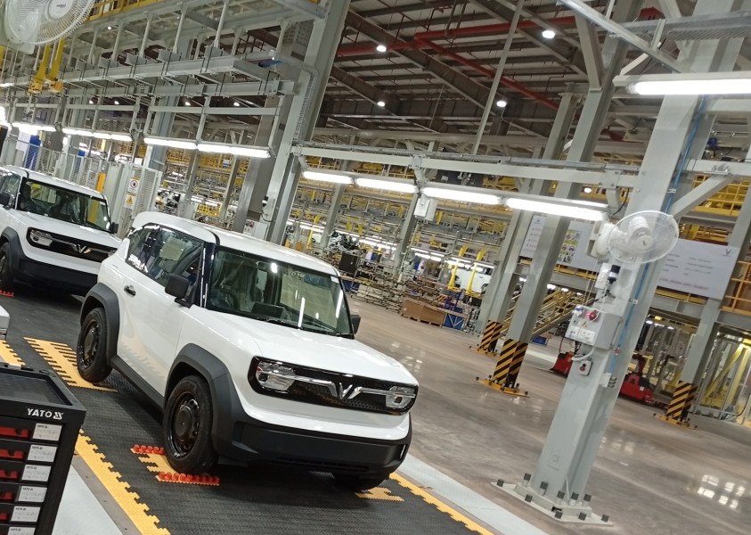 VinFast Mulai Produksi Mobil Listrik di Subang