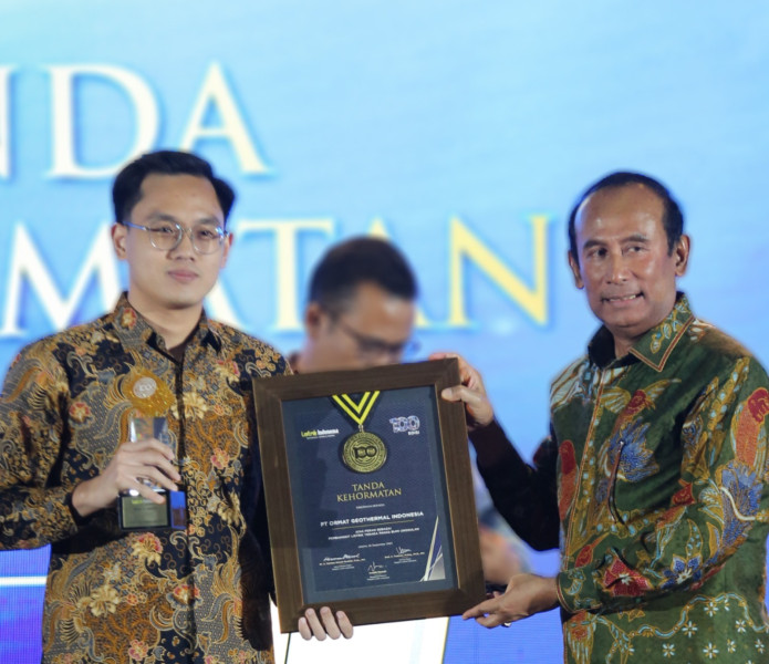Sukses Memanfaatkan Potensi Panas Bumi Bagi Pembangkit, Ormat Geothermal Indonesia Raih Tanda Kehormatan