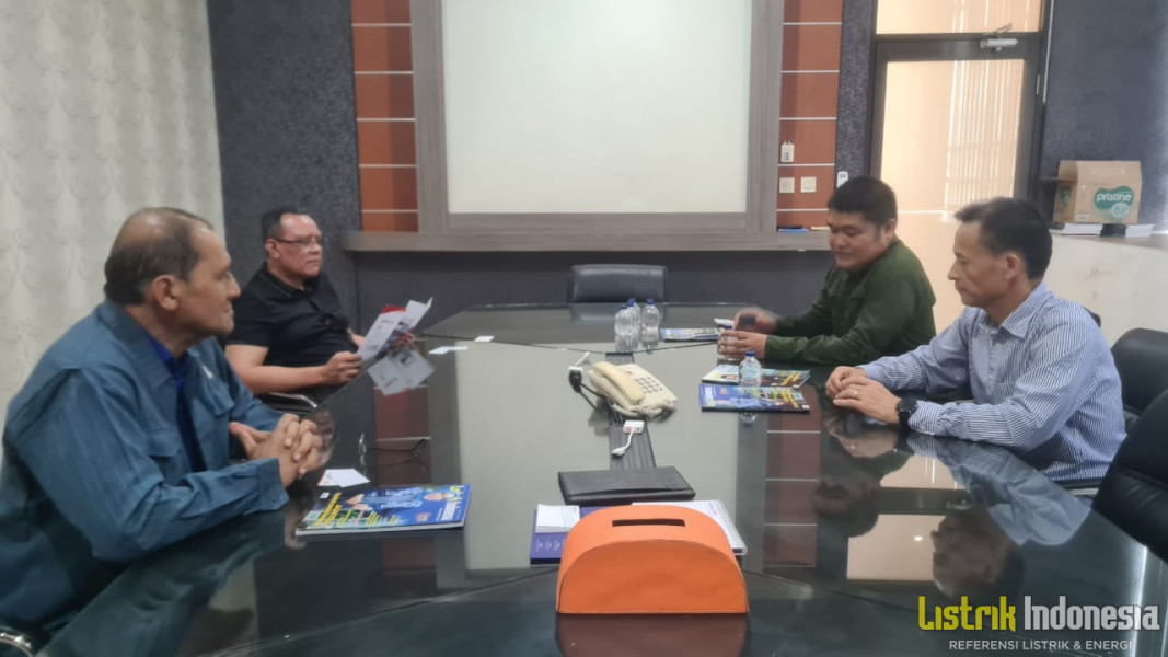 Kunjungan Breesen ke Kantor Majalah Listrik Indonesia Kenalkan Teknologi Penyimpanan Batu Bara