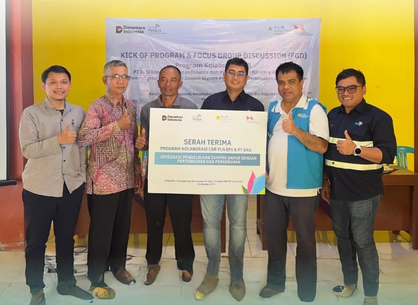 Kolaborasi BAg dan PLN EPI Wujudkan Desa Zero Waste di Gunungkidul