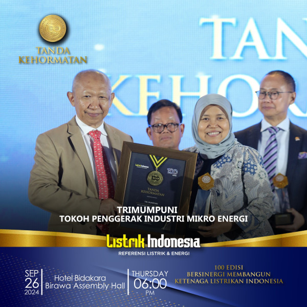 Bekerja dalam Senyap, Tri Mumpuni Raih Penghargaan