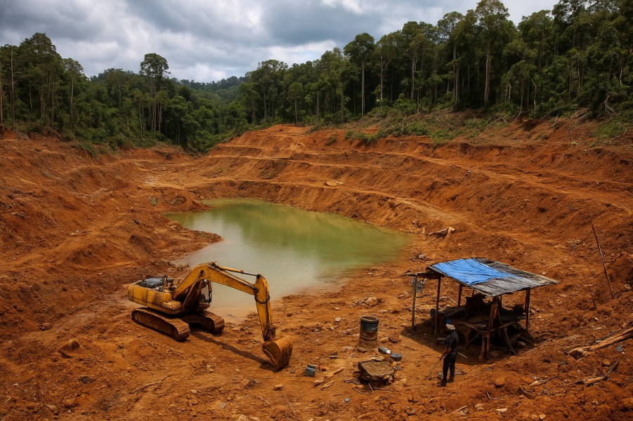 Pemda Papua Barat Lumpuh Lawan Tambang Ilegal, Lampu Kuning untuk KESDM!
