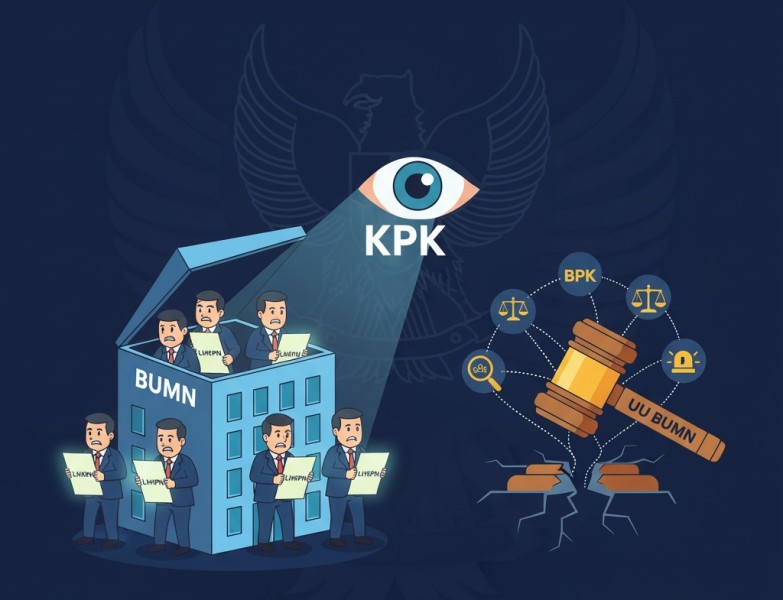 KPK Pelototi Petinggi BUMN Pasca Revisi UU