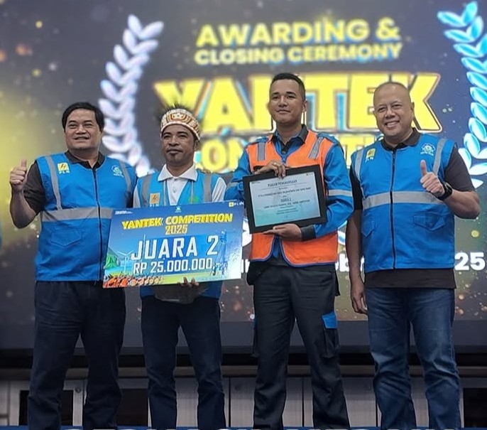 Yantek Unit Pelaksana Papua Ukir Prestasi di Yantek Competition 2025