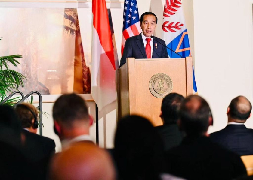 Di Amerika, Jokowi Sindir Dana Transisi Energi dari Negara Maju