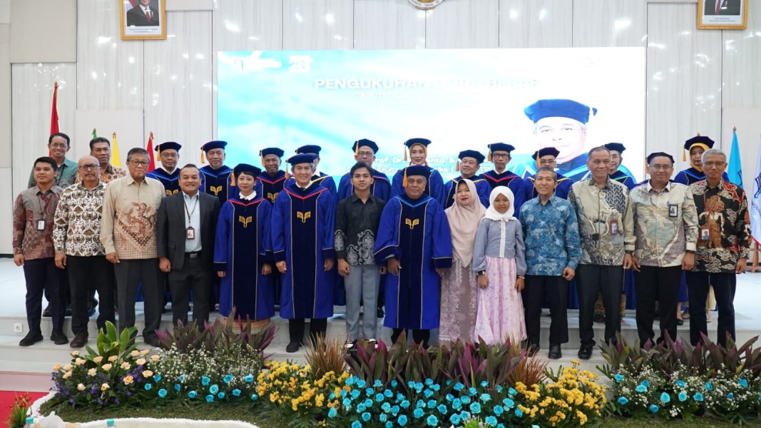 ITPLN Kukuhkan Guru Besar Ilmu Komputer, Siap Perkuat Inovasi Sektor Energi