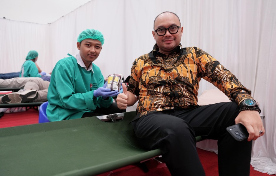 PLN EPI Rayakan HUT ke-3 dengan Donor Darah Massal