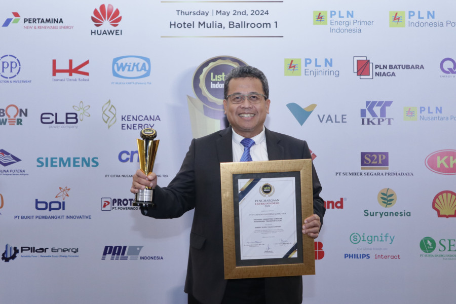 BAg Raih Penghargaan dari Listrik Indonesia: Komitmen Luar Biasa dalam Security of Supply