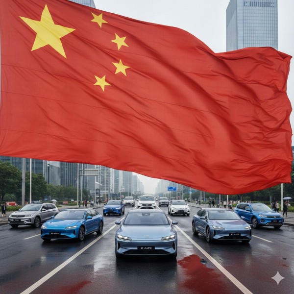 Produsen EV China Kian Agresif, AS Mulai Tertekan
