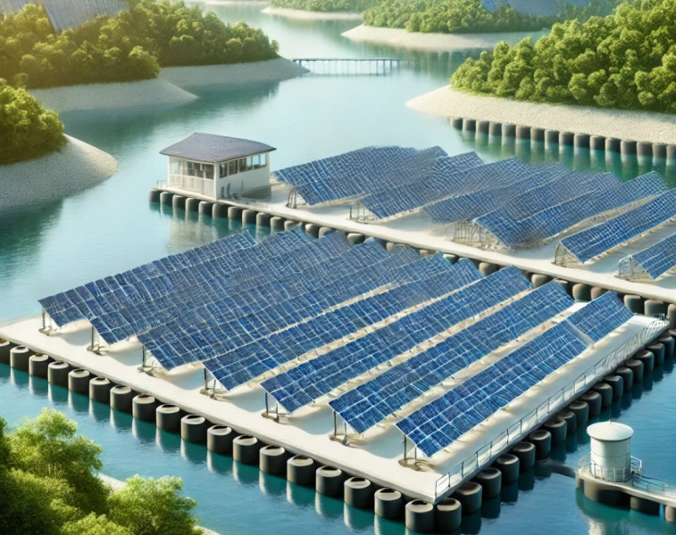 PLTS Bakal Hadir di Waduk Duriangkang Batam