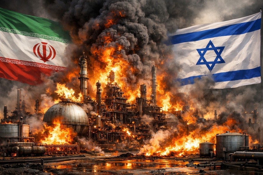 Serangan Israel ke Depot BBM Iran Picu Keretakan AS–Israel