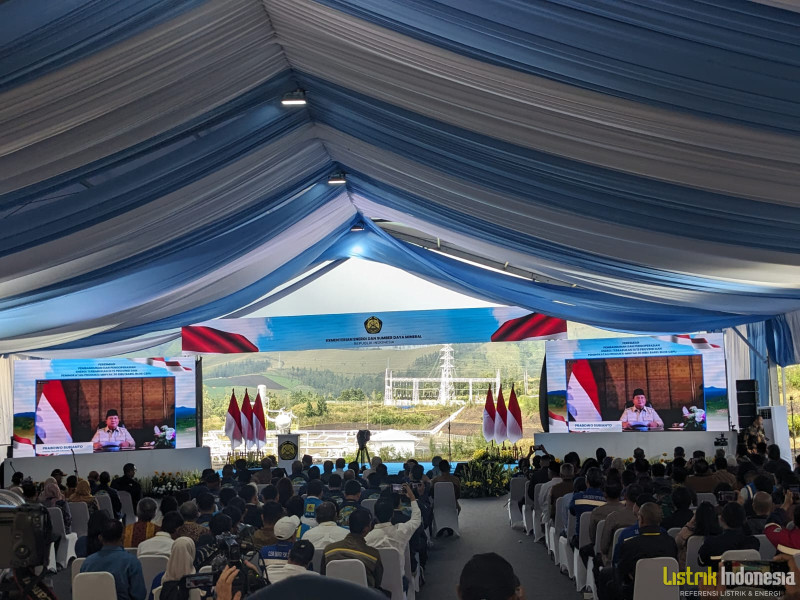 Presiden Prabowo Resmikan 55 Proyek Pembangkit EBT di 15 Provinsi